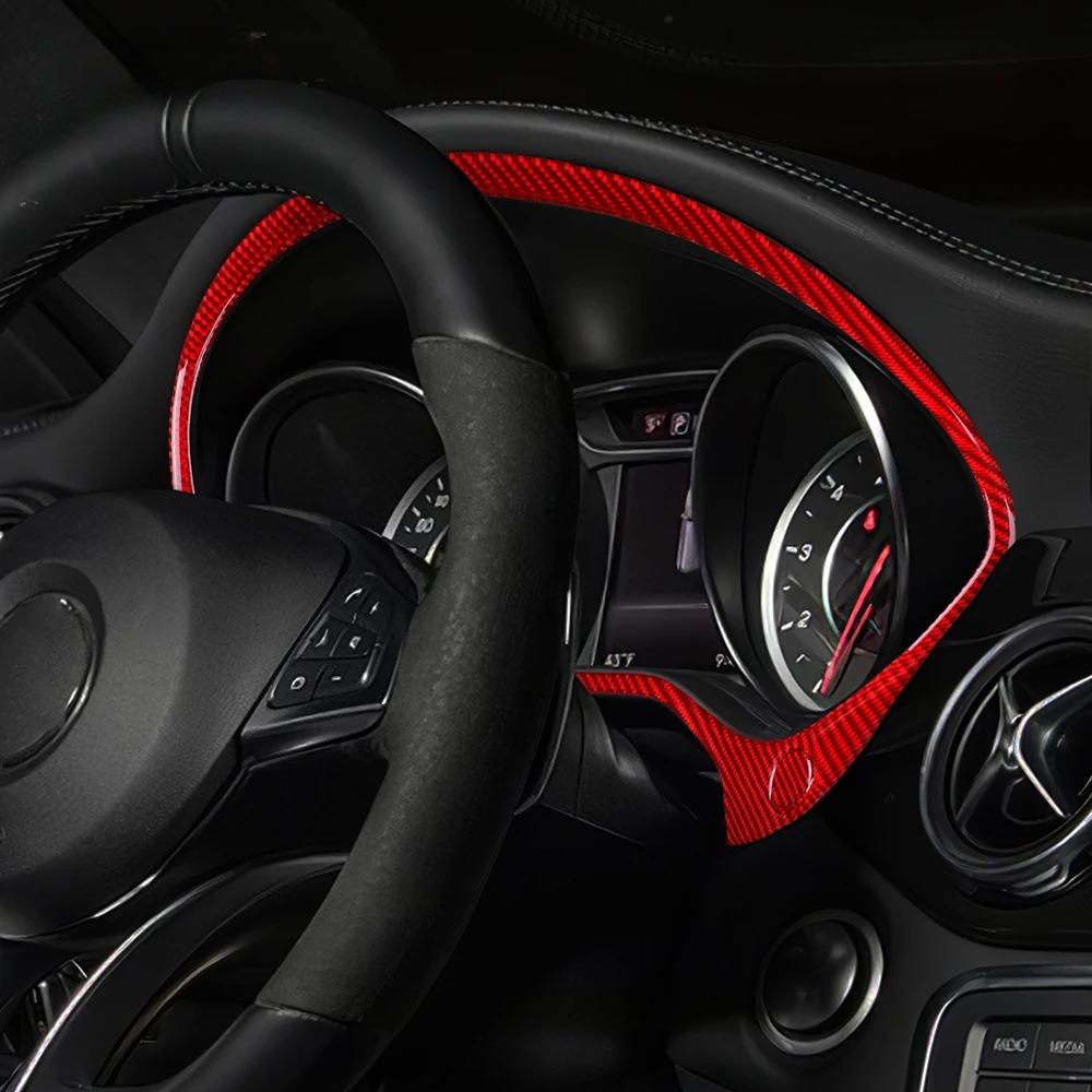 For Mercedes Benz CLA GLA A Class ,Car Center Console Dashboard Navigation Screen Protector Film Carbon Fiber Sticker Cover Trim