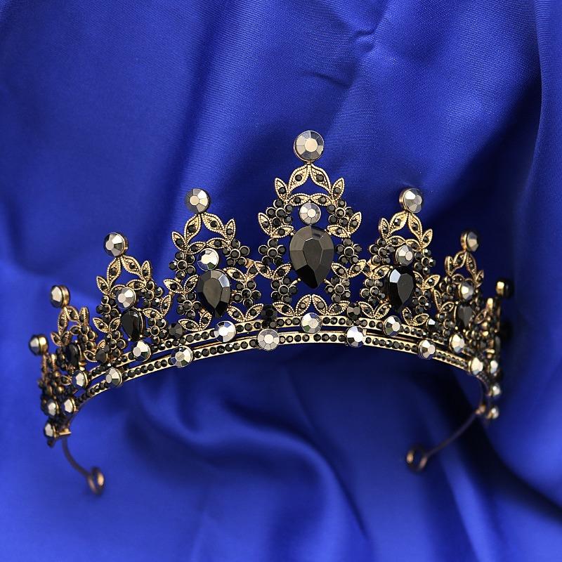 Couronne de Mariage Coiffure Tiare Cristal Couronne de Mariée Argent Tiare Bandeau de Mariage Bandeau d'Anniversaire