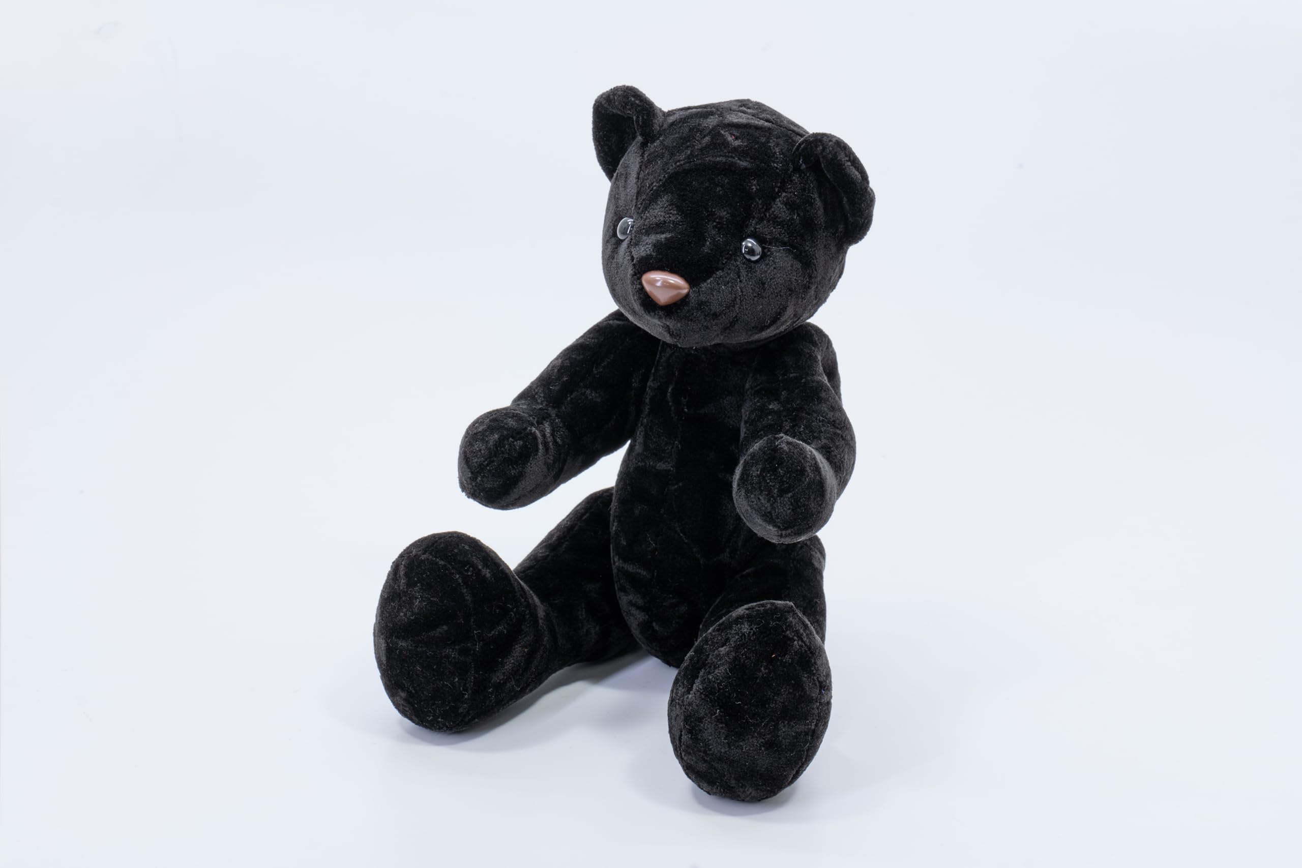 

Miyabi Kinkazan Plush Toy, Chinchilla, Black Bear, MI-KMCCBK