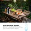 Multi-Use Silicone Wine Carrier Fine Workmanship Ideal for Hotel Bars Clubs Home Wine Bottle Coaster Mesh Holder