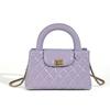 Small Fragrance Style Chain Bag Women's Leather Handbag High-end Sense 2025 New Style Real Leather Women's Bag Single Shoulder Small Square Bag