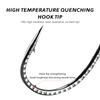 Sharp Fishing Barbed Hooks Set Good Rigidity with Excellent Material Fishing Hooks Suitable for Loach Perch Predatory Carp