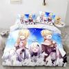 3D Print Genshin Impact Bedding SetDuvet Cover Comforter Bed Set Quilt Cover PillowcaseKing Queen Twin Size Boys Girls Adults