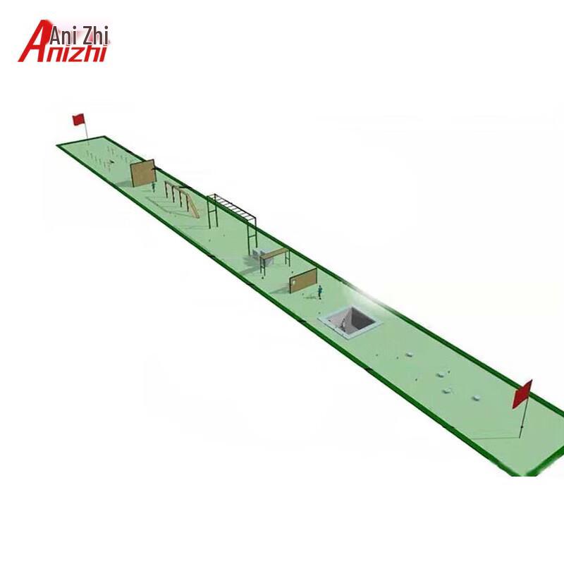 Ani Zhi Outdoor 400M Obstacle Training Course Set
