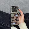 Cute Dachshund Puppy Phone Case, Cartoon Sausage Dog Shockproof Cover for iPhone