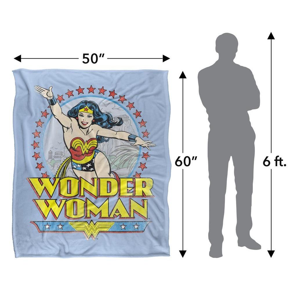 Wonder Woman Vintage Blanket
