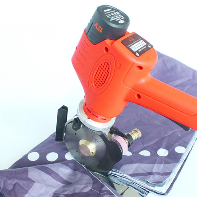 Wireless Electric Fabric Cutting Machine Portable Clothes Sewing Shear Leather Scissors Cloth Cutting Tools