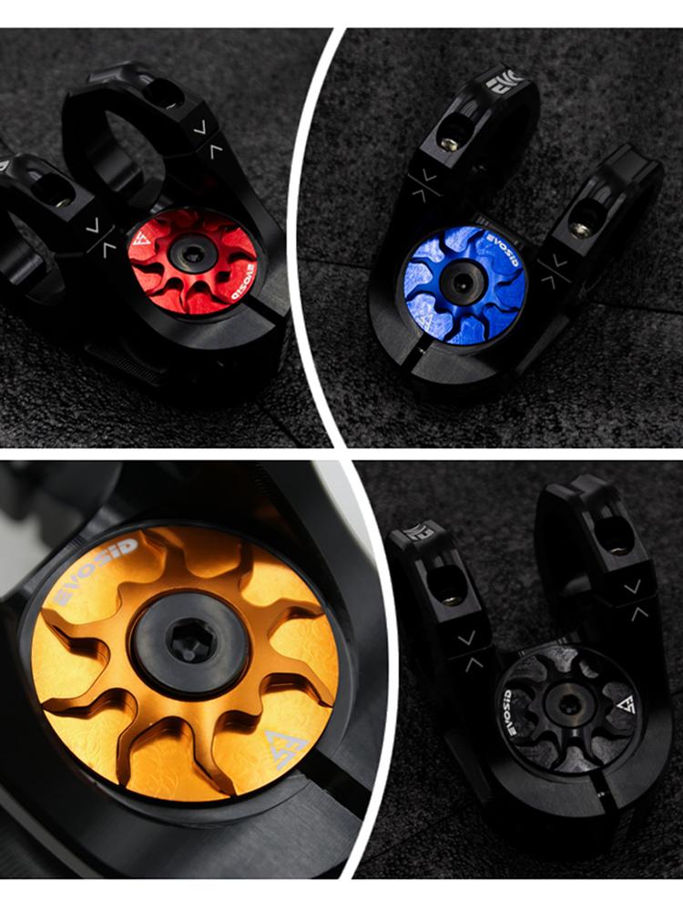 Bicycle Headset Cap MTB Road Bike Stem Headset Top Cap Cover with Screw Bicycle Stem Top Cap Bike Stem Cover