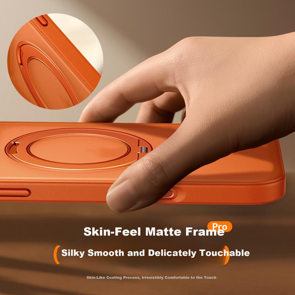 Apple iPhone 17 Pro Max Case Ultra-Thin Precise Cutout Lens Full Coverage Shockproof Semi-Transparent Magnetic Heat Dissipation Model