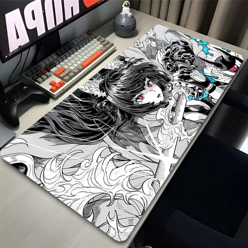 Zenless Zone Zero Hoshimi Miyabi Podložka pod myš Herní příslušenství Podložka pod myš k počítači Anime ZZZ Podložky na klávesnici a do kanceláře Gumové podložky pod myš