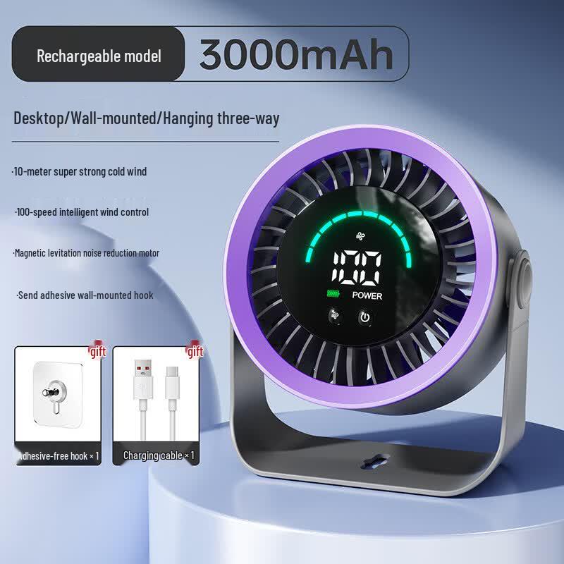 Handton Portable USB Charging Desk Fan
