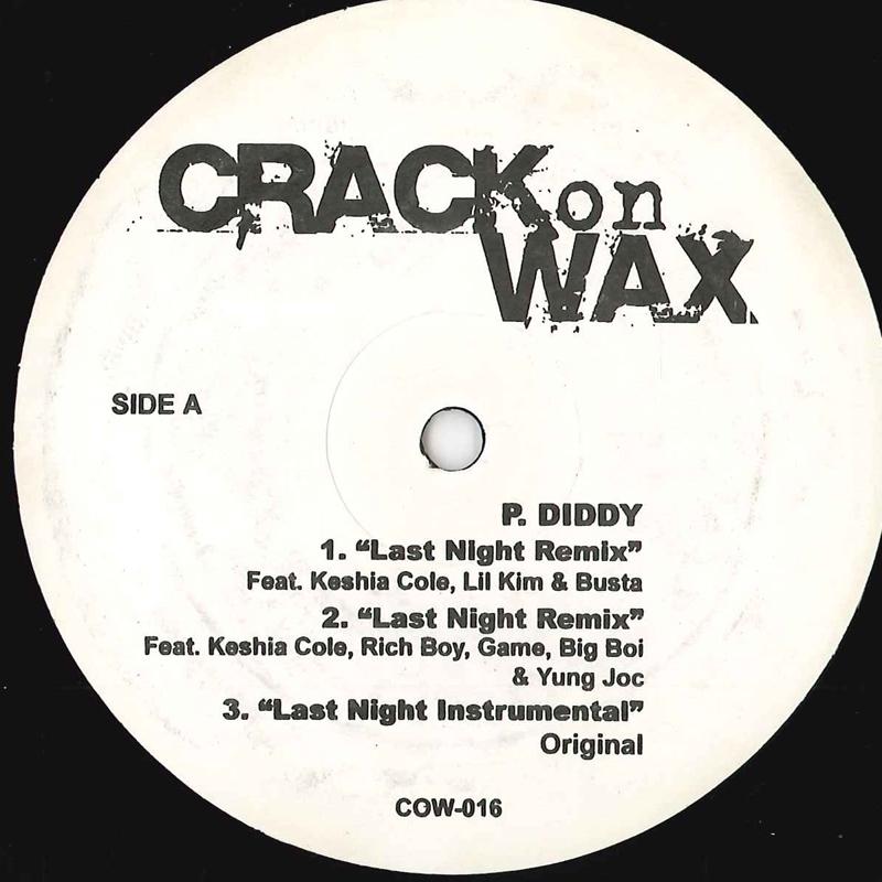 12inch Record VARIOUS - Crack On Wax Vol.16 COW016 CRACK ON WAX US Rap & Hip-Hop/R&B Used
