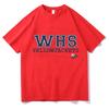WHS yellowjackets TShirt Kpop Unisex Shirt Summer Merch Shirt Kpop Pure Cotton Shirt kpop Harajuku Print Top Tees Tshirt Clothes