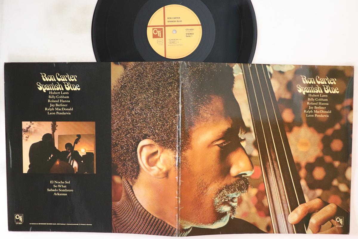

LP Record RON CARTER - Spanish Blue CTI6051 CTI 1975 Germany Jazz Used