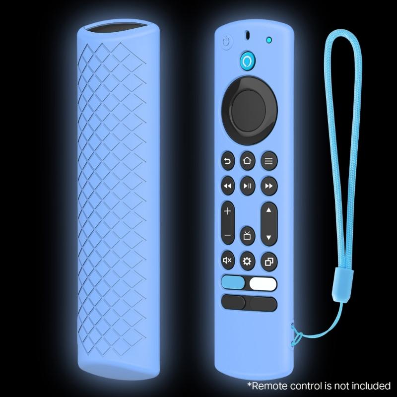 Soft Silicone Protective Cover for Fire TV Stick 4K Max 2nd 2023 Voice Remote Control Comfortable Grip Sleeve