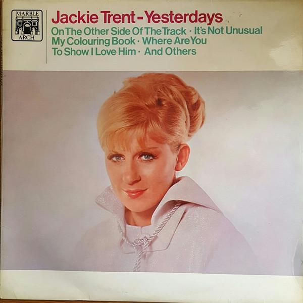 

LP Record JACKIE TRENT - Yesterdays MAL790 Marble Arch 1968 UK Pop Used