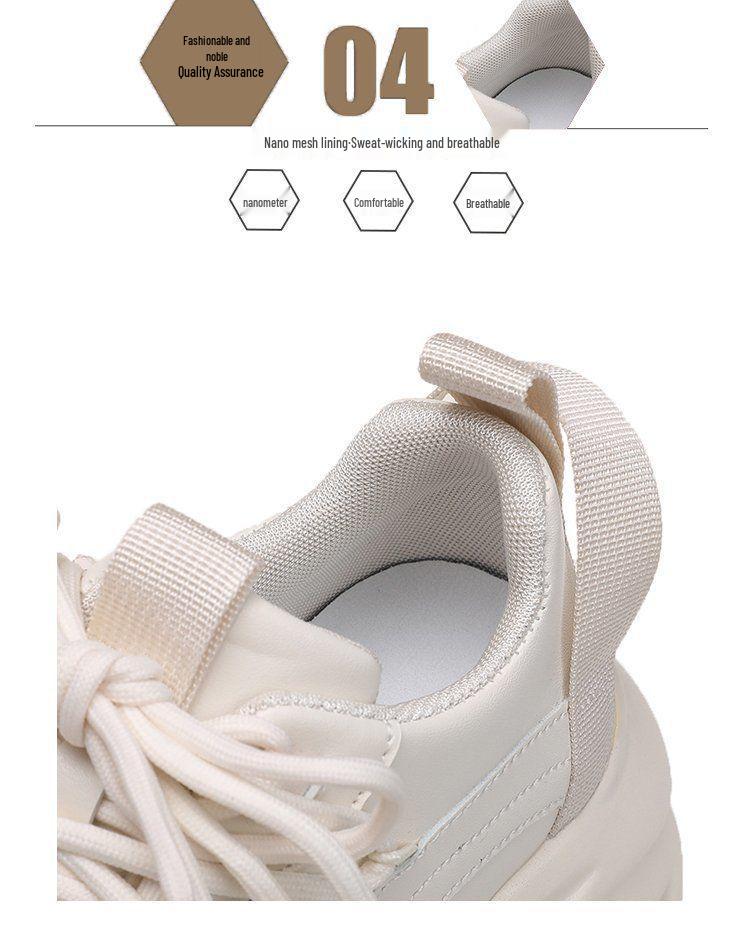 Women's 2025 Autumn Platform Dad Sneakers - Trendy European Style with Height Boost