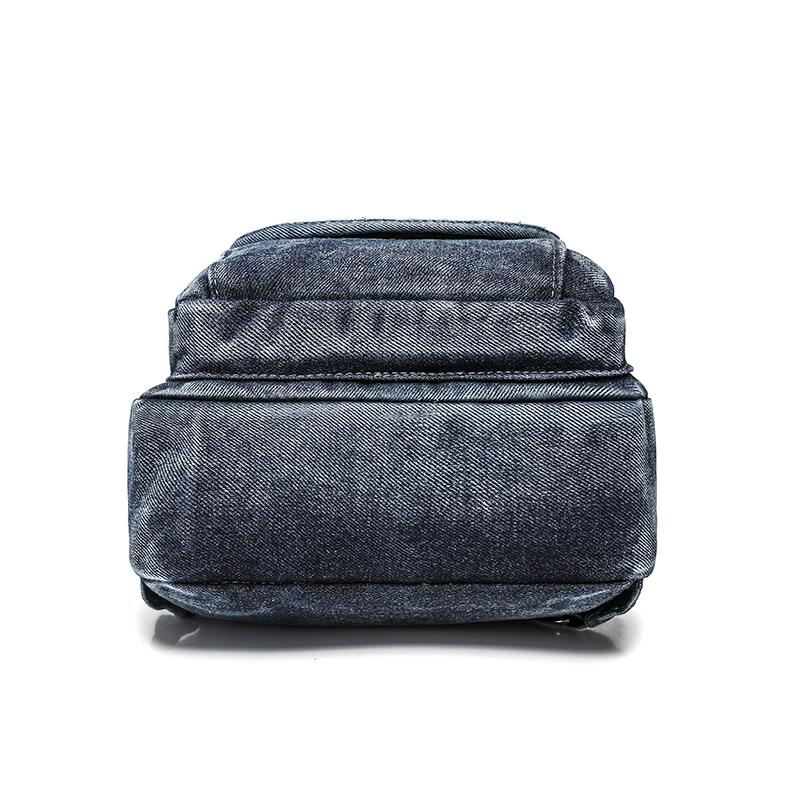 Small Backpack Women's Lightweight Retro Large Capacity Chest Bag Multi-function Backpack