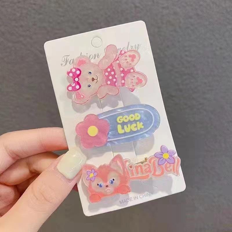 Princess BB Hair Clip for Little Girls - Korean Style Hairpin for Baby and Toddlers