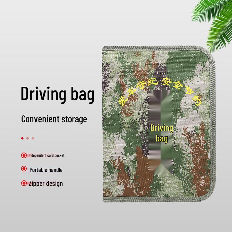 Hangcaiku Camouflage Driver Organizer Pouch