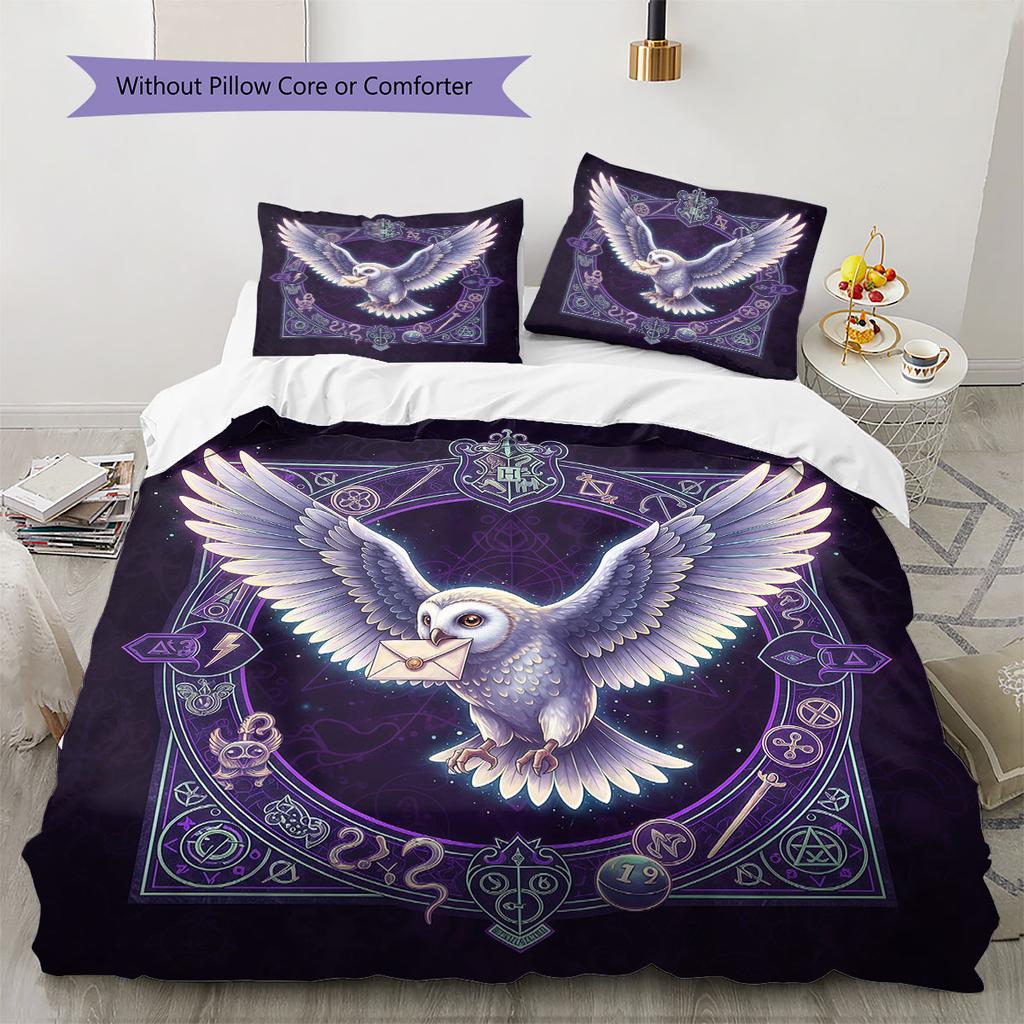 Hathaway Pattern Bedding Quilt Set Quilt Cover Pillowcase Home Decoration Birthday Gift (1 * duvet cover + 2 * pillowcase, without core)