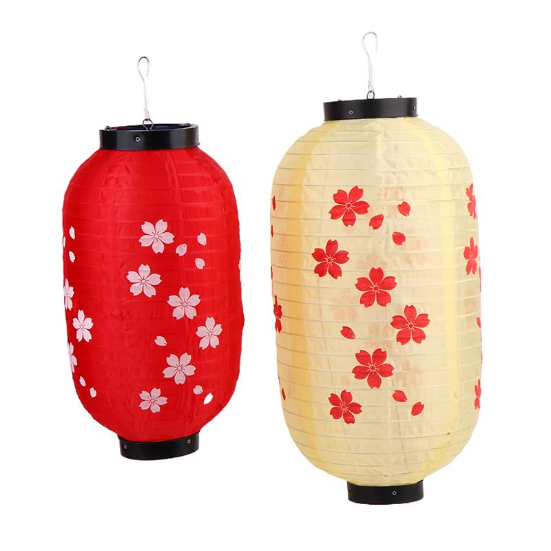 Linterna Japonesa de Tela de 10 Pulgadas Linternas Decorativas para Fiestas Decoración de Pub Chochin para Restaurante de Sushi Izakaya Decoración del Hogar