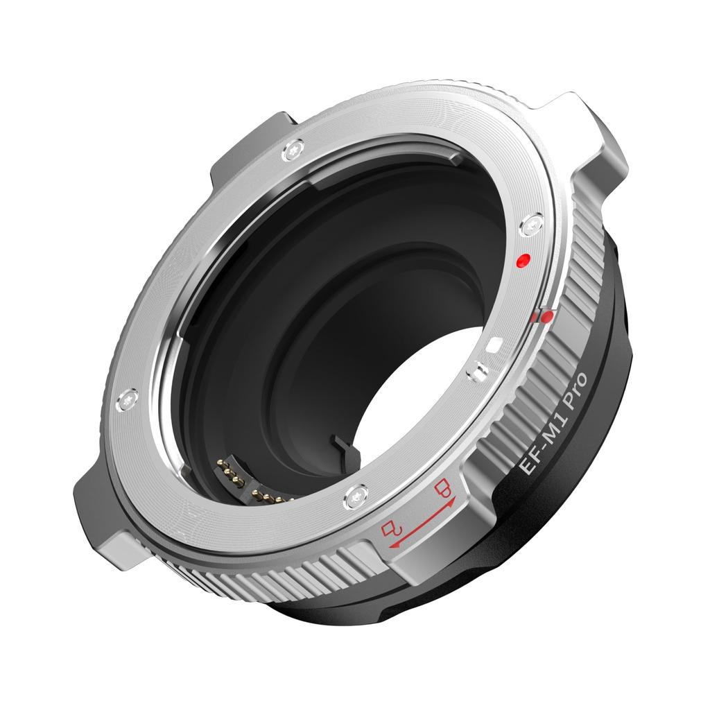 VILTROX PRO Mount Adapter for Canon Mount Lenses To Micro Four Thirds and Image Stabilization EF-M1 EF/EF-S (Micro 4/3) Cameras, Panasonic, Leica,