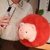 Fruit Capybara Avocado Plush Toy Stuffed Apple Pig Doll Sleep Pillow Holiday Birthday Gift Kawaii Room Decor Creative Cushion