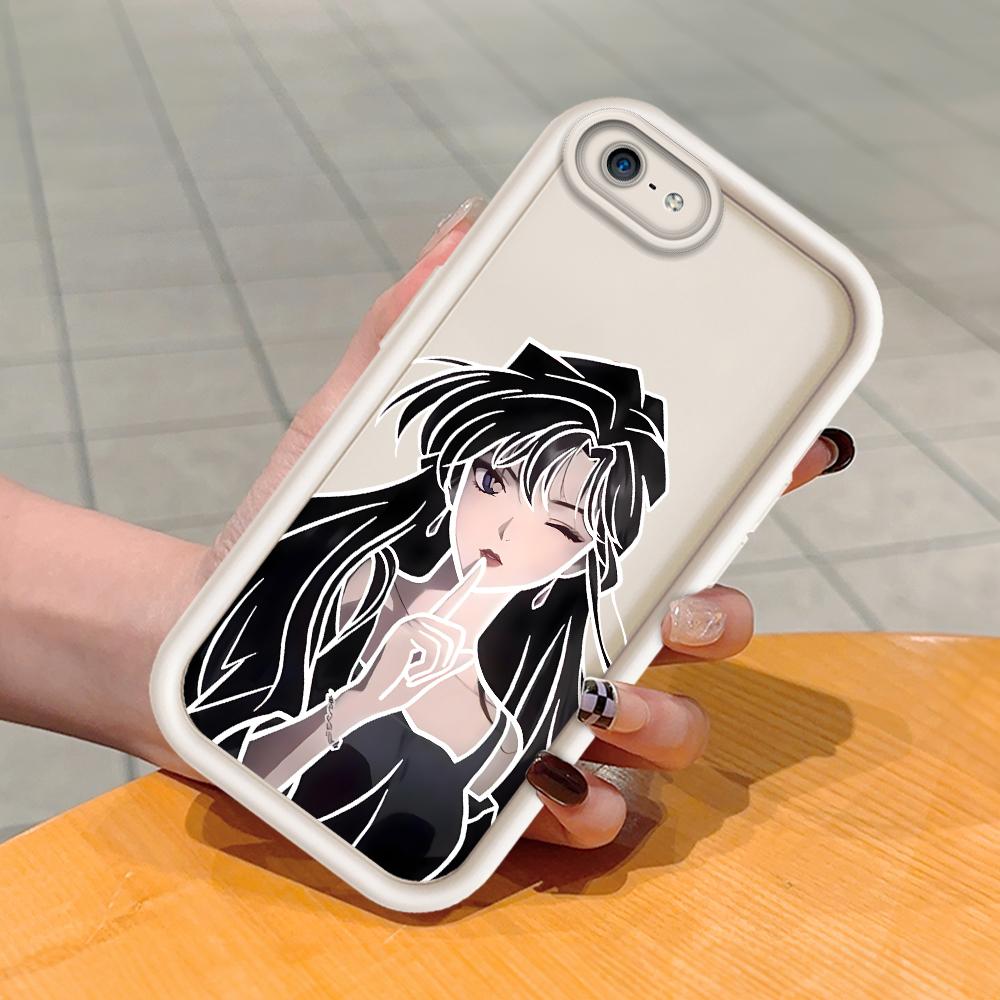 Soft Silicone Square Ladder Printing Pattern Phone Casing Full Cover Camera Shockproof Protection Rubber Case for iPhone Infinix Tecno OnePlus