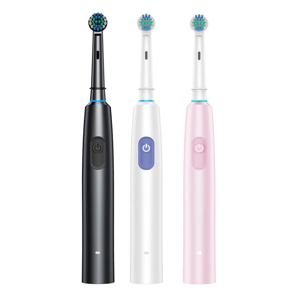 All-English Rechargeable Electric Toothbrush with Soft Bristles for Adults