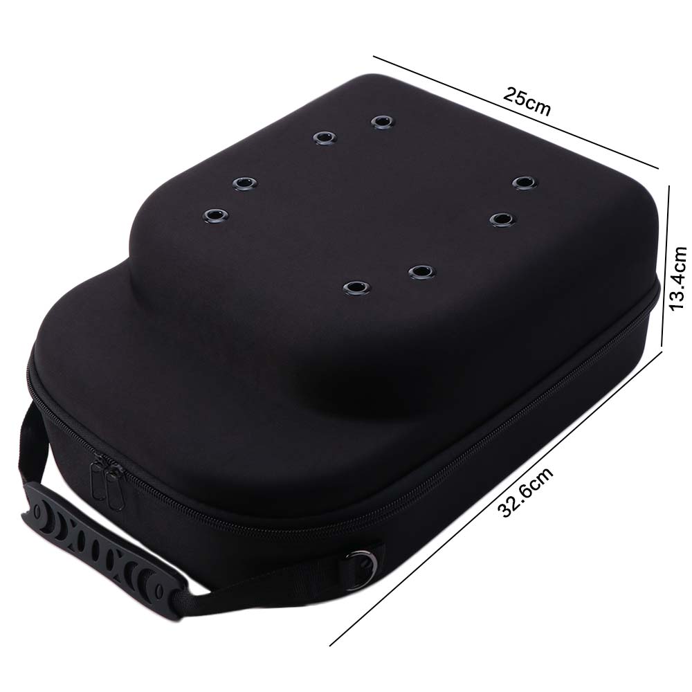 Hard Shell Hat Carrying Bags Durable Spacing Saving Hat Travel Organizer Bag Portable with Handle Cap Storage Carrier Box