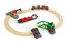 BRIO Cargo Harbor Set Ages Wooden Wooden Rail Gift [16-Piece Set] 33061, 3+. [Toy, Toy, Rail, Set, (Birthday/Christmas)]