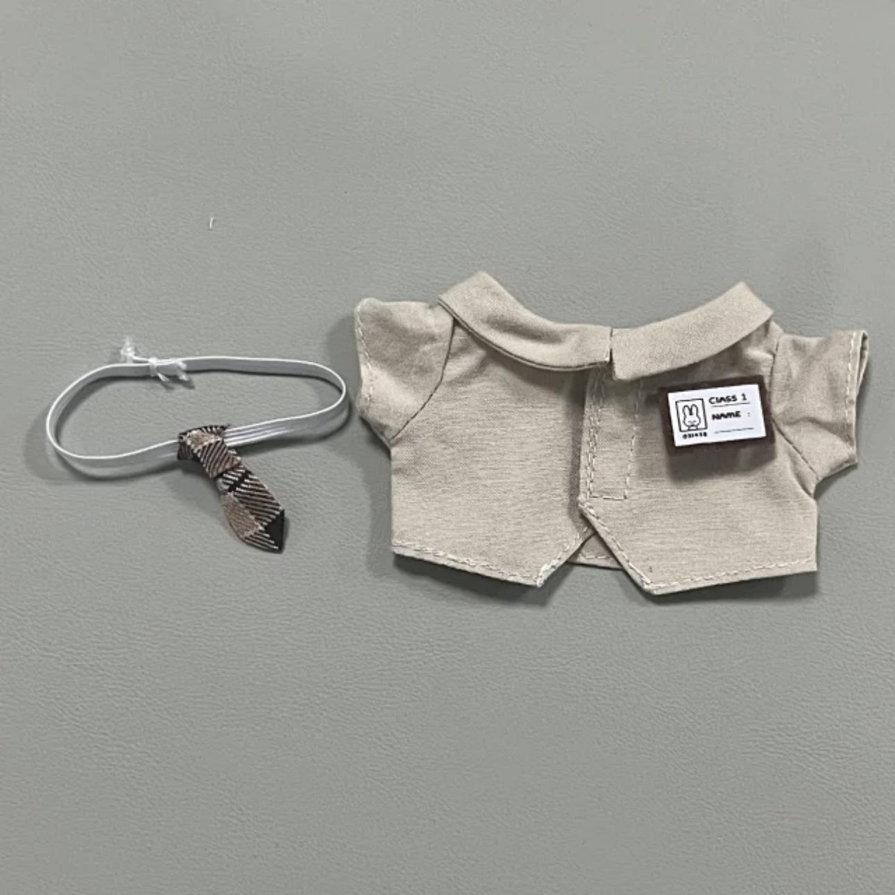 

10см Свитер для куклы из натурального хлопка - Школьный стиль No Size