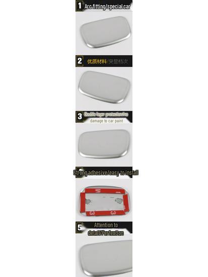 Encore 12-16 Bright Left Lower Handle & Center Console Buckle Cover