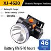 Lishi Rechargeable Yellow Light Fishing Headlamp (2-pack)