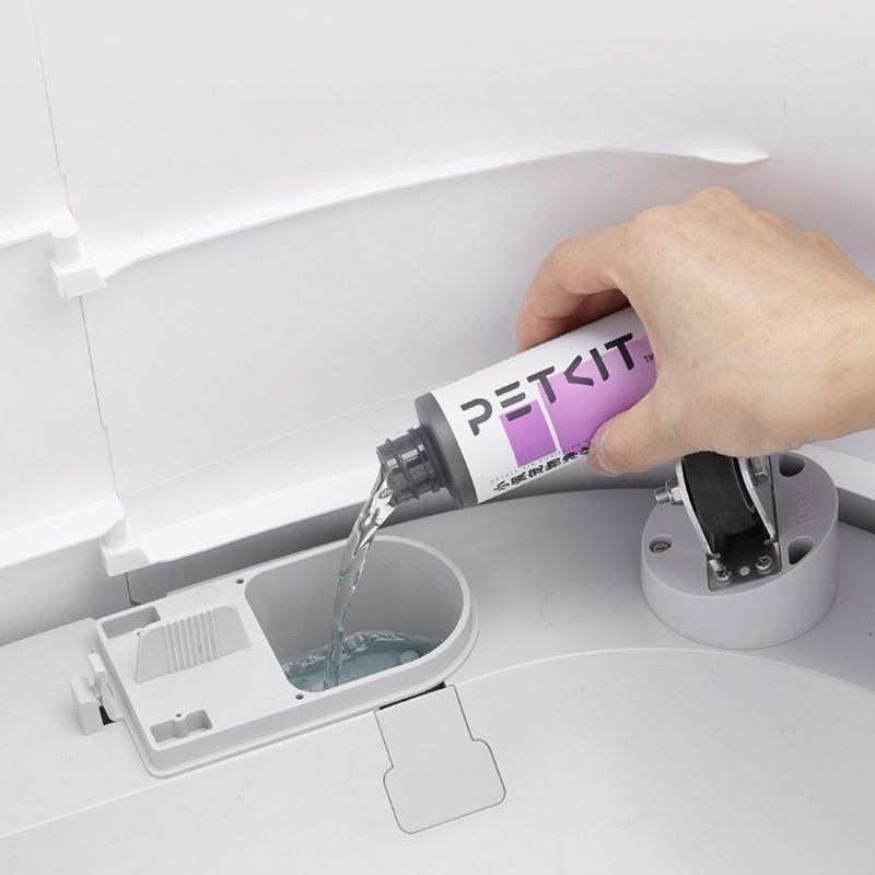 PETKIT Smart Cat Toilet Deodorizing Purify Liquid 4/8/16 Bottles Antibacterial Deodorant Liquid for Petkit Cat Litter Box