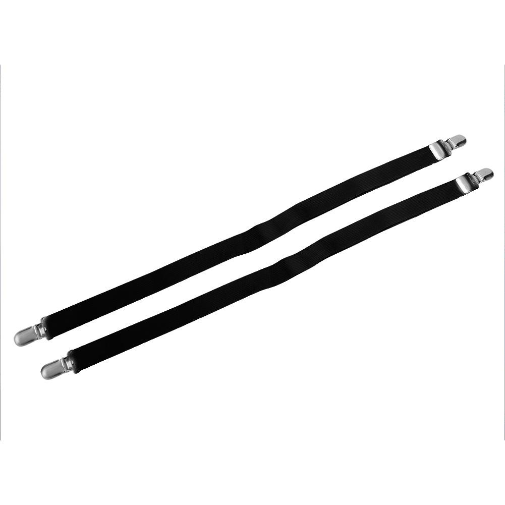 

2PCS 90-180cm Bed Sheet Strap Clip Fasteners Mattress Holder (white)