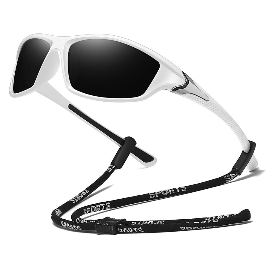 With Chain Vintage Sports Sunglasses Men Women Fishing Driving Running Cycling Mountaineering Fashion Sport Outdoor Sun Glasses 7