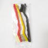 5Pcs Stove Cleaning Brush Gas Stove Cleaning Wire Brush Kitchen Tool Metal Fiber Brush Strong Decontamination
