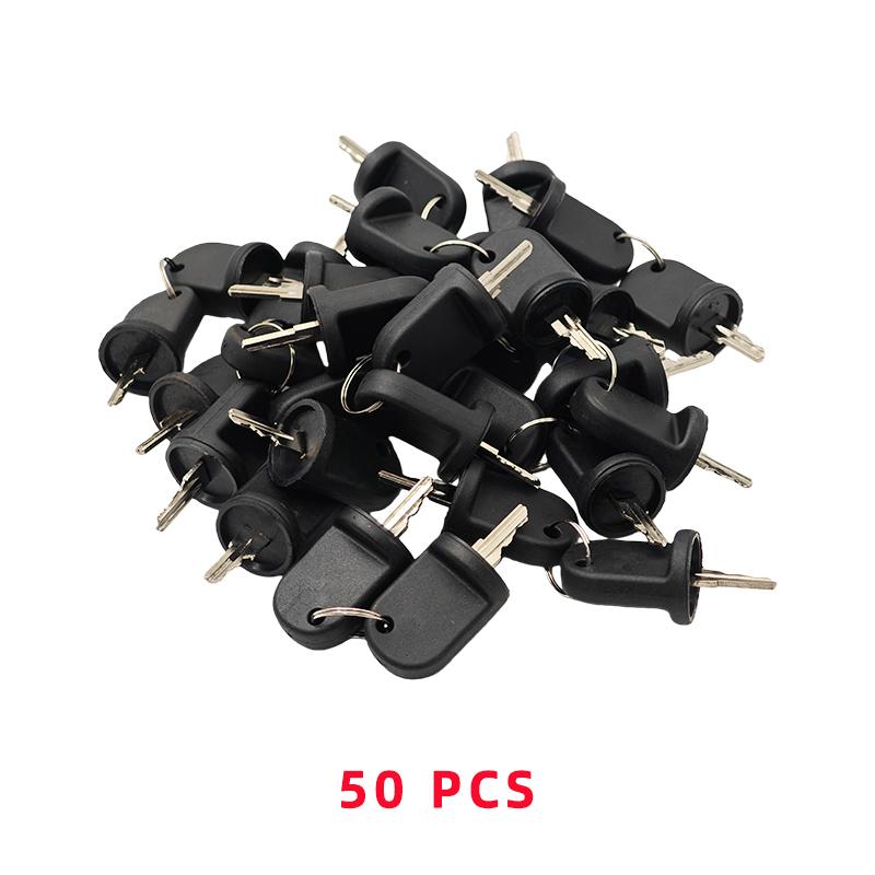 20 or 50 PCS Ignition Switch Keys Compatible with EZGO Golf Cart Gas & Electric RXV 2008- OEM 609682 609639 Ignition Keys