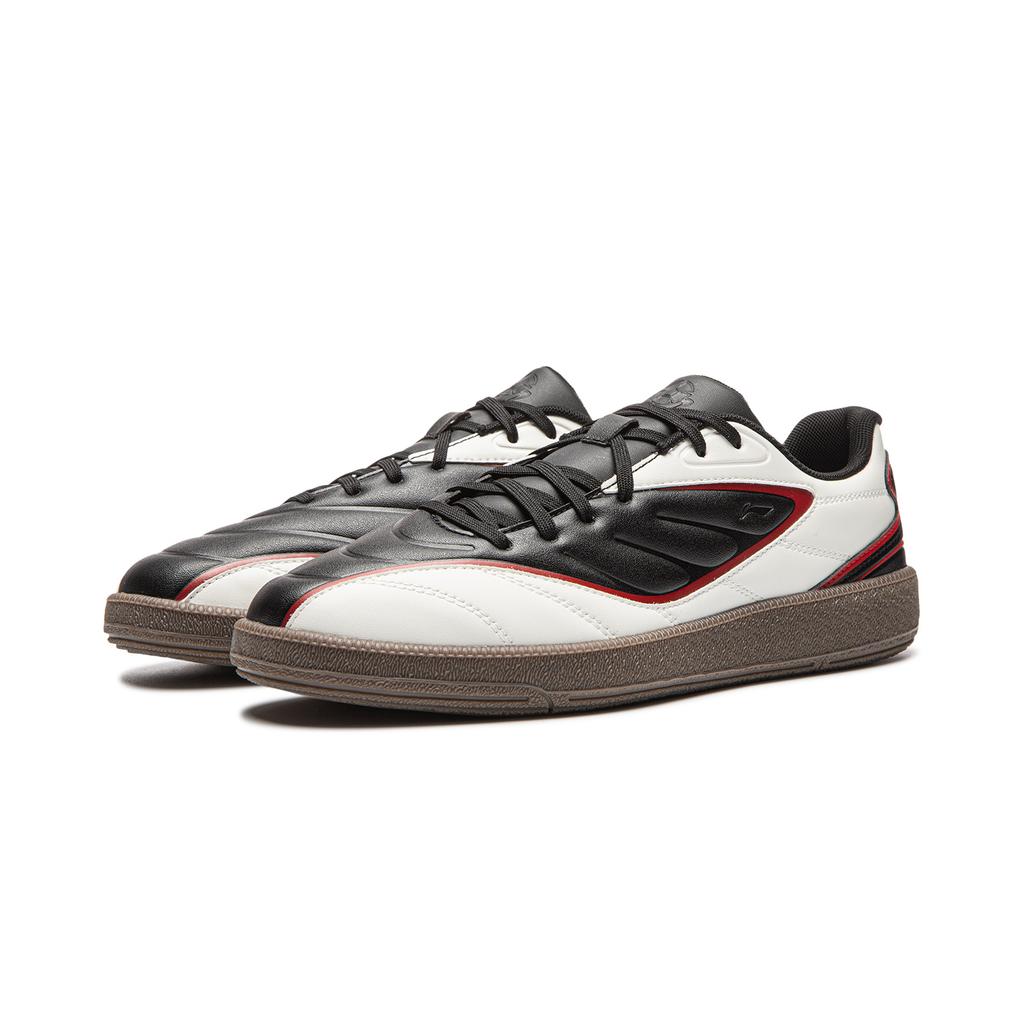 Li Ning YUNCHUAN 2 Slip Resistant, Abrasion Resistant, Lightweight Low top Skateboard Shoes Men's Black White Red AGCW069-2