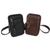 Men's Large Capacity Crossbody Waist Bag - Multi-functional Cowhide Phone Bag with Lanyard, Wearable On Belt for Returning Customers