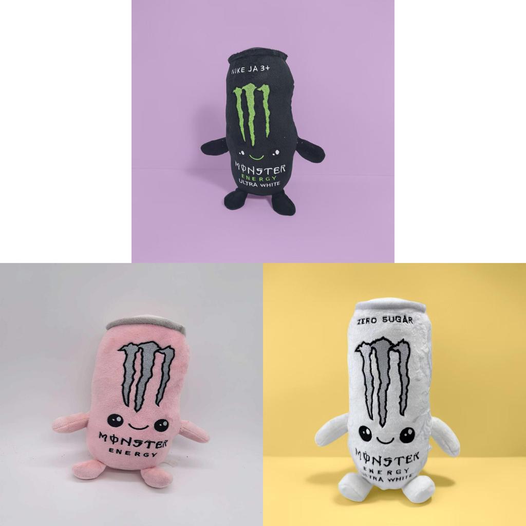 Monster Energy Can Plush Toy Soft Stuffed Collectors Edition For Gaming Fans