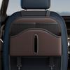 Car Tissue Holder Back Seats Organizers PU Leather Storage with Cup Holder Multifunction Car Back Seats Organizers for C