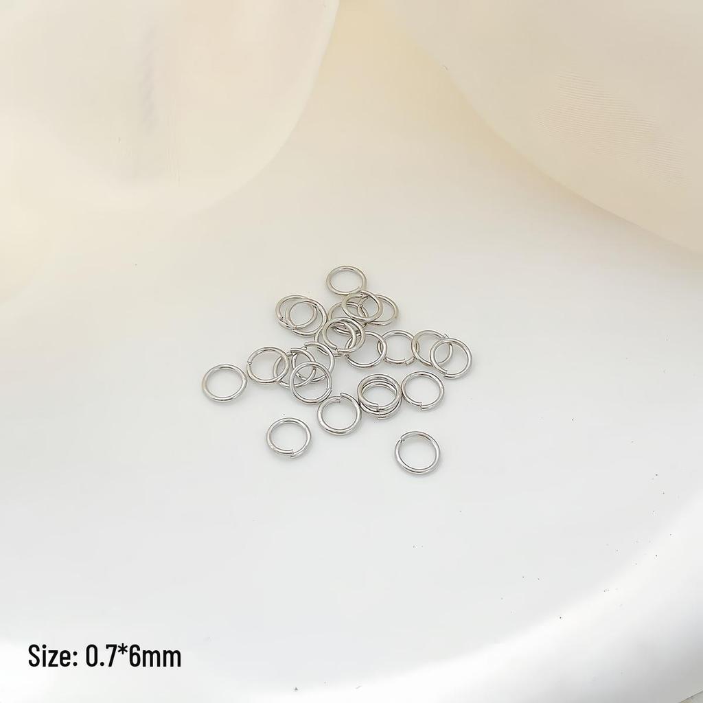 18K Gold Plated Copper Jump Ring - Color Retention, Welded, Closed, Single Loop for DIY Jewelry Accessories