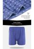 Men's All-Cotton Plus-Size Boxer Briefs for Middle-Aged and Elderly