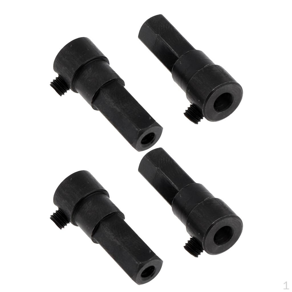 

4 Pieces Axle Wheel Adapter :16 RC Car Model Buggy