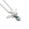 Vintage Turquoise Deer Head Pendant Necklace Hip Hop Punk Men's Necklace
