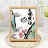 Mini Student Desk Picture Frame Cartoon Funny Photo Frame Ornament  Office