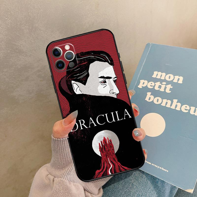 Dracula Phone Case For iPhone 11 12 13 14 15 16 Pro Max Back Cover For iPhone X XS Max XR Plus